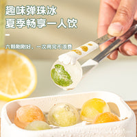 Wholesale Round Sphere Ice Cube Tray Food Grade Plastic Ice Ball Mold Household 6-Grid Circular Ice Maker Quick Freeze Box