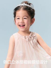 Balabala Girls' Summer Princess Dress Breathable Tulle Skirt