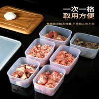 Food Grade Refrigerator Freezer Storage Containers with Lids for Meat and Meal Prep