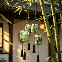 Dragon Boat Festival Bamboo Pattern LED Lantern for Holiday Decoration