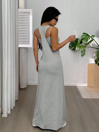 Women's Solid Color Slim Fit Two-Piece Dress Set