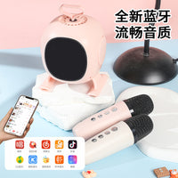 TikTok Viral Wireless Bluetooth Speaker Microphone Combo for Kids Karaoke, Retro Style Gift for Girls