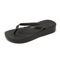 Women's Platform Flip Flops Summer Beach Non-Slip Wedge Heel Sandals