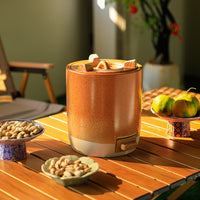 Fuqiang Clay Charcoal Grill Stove for Home and Commercial Use, Traditional Outdoor Tea Roasting Mud Stove