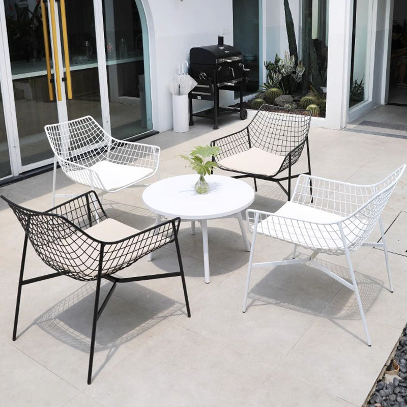 Outdoor Rattan Woven Aluminum Garden Cafe Villa Hotel Patio Designer Furniture Set