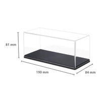 Display Case for 1:32, 1:18, 1:43 Scale Model Cars - Dustproof, High Transparency, Integrated Design