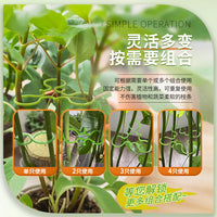 Figure-Eight Plant Clips for Vines and Climbing Plants, Garden Trellis Fasteners