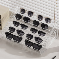 Acrylic Eyewear Display Stand Sunglasses Organizer for Retail Store and Home Use