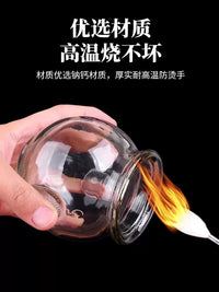 Thickened Anti-Explosion Glass Cupping Set for Home and Professional Use