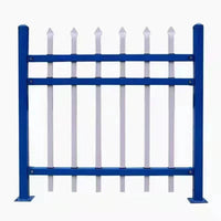 Galvanized Steel Fence Panel for Outdoor Security and Garden Enclosure