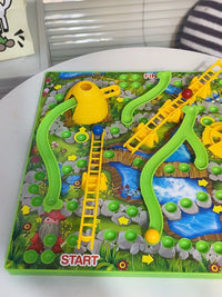 Kids' Educational 3D Snakes and Ladders Flying Chess Board Game for Family Fun and Cognitive Development