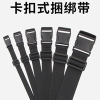 Elastic Buckle Strap with Adjustable Slider for Luggage, Seat Cushions, and Bundling