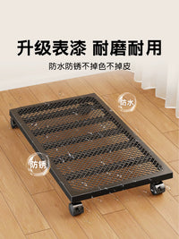 Heavy-Duty Mover Dolly with Silent Swivel Casters for Cargo and Furniture