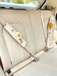 Cartoon Car Seat Belt Shoulder Pads for Neck Protection and Interior Decoration