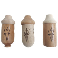 Outdoor Hanging Bird Cage, Beech Wood and Bamboo Bird Nest for Garden and Patio, Artisan Gift