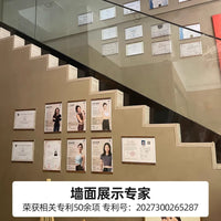A4 Magnetic Acrylic Frame for Wall Mount, Certificate Display, No-Drill Installation