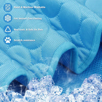 Pet Cooling Mat for Dogs and Cats, Ice Silk Summer Sleeping Pad