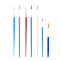 Kids' Plaster Doll Painting Brush Set for Watercolor and Acrylic