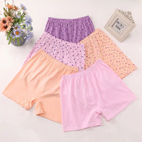 Women's High-Waist Cotton Boxer Briefs for Middle-Aged & Elderly