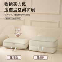 Vacuum Storage Bag for Comforters and Clothes, Large Capacity Moisture-proof Multi-functional Organizer