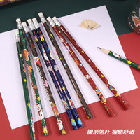 Christmas Theme HB Pencils with Eraser, Barrel of 30 for Students, Sketching, and Exams