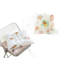 Cartoon Plush Seat Cushion for Office & Classroom - Thickened & Soft