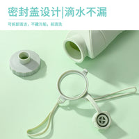 Collapsible Silicone Water Bottle, 600ml Portable Food-Grade Travel Cup for Outdoor Activities