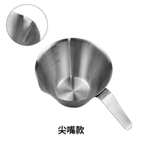 Stainless Steel Espresso Measuring Cup with Scale, Milk Frothing Pitcher, Coffee Milk Spoon