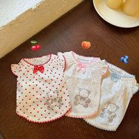 Pet Dog Floral Sling Dress for Summer - Maltese, Shih Tzu, Teddy