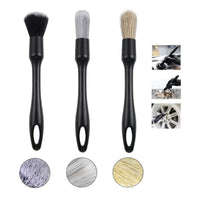 Car Air Vent Cleaning Brush Set - Soft Bristle Detail Brushes for Auto Interior
