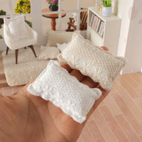1:12 Dollhouse Miniature Pillow Handmade Cushion Sofa Accessory