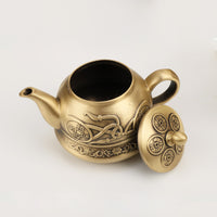 Copper Teapot Ornament Home Decor Mountain Water Kettle Wine Pot