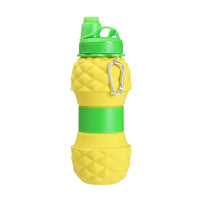 Collapsible Silicone Water Bottle, 700 ml, Portable Folding Cup for Outdoor Sports and Kids