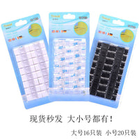 Self-Adhesive Cable Organizer Clips for Desk and Wall Mounting