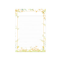 A4 Lined Letter Paper with Cartoon Patterns, 50 Sheets