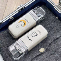 3-in-1 Portable Travel Toothbrush Holder and Mouthwash Cup Set