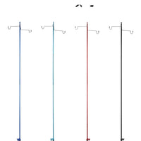 Outdoor Camping Foldable Lamp Pole Portable Aluminum Alloy Desktop Light Stand for Hanging Lanterns