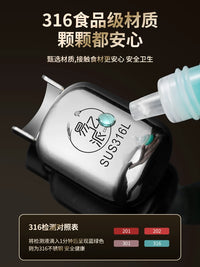 Reusable 304 Stainless Steel Whiskey Ice Cubes with Storage Box and Tongs