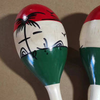 Wooden Maraca Shaker Musical Instrument for Kids Early Education and Performance