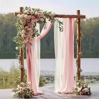 Wooden Wedding Arch for Outdoor Ceremonies and Event Decor