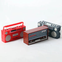 Dollhouse Miniature Vintage Radio Model for OB11 GSC BJD Dolls