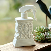 Vintage Embossed Watering Can Fine Mist Spray Bottle for Garden Plants