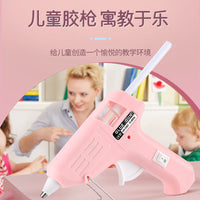 Hot Melt Glue Gun with Glue Sticks for DIY Crafts and Home Repairs, High Viscosity 7mm Mini Glue Sticks Included