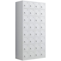 Steel Locker Cabinet with Lock for Employee Storage and Dormitory Changing Rooms