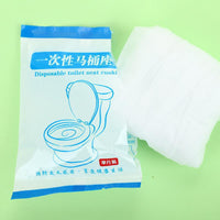 Disposable Toilet Seat Covers, Thickened Waterproof Non-Woven, for Home, Travel, Hotel Use