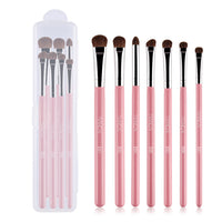 7-Piece Portable Horse Hair Eye Makeup Brush Set