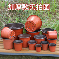 Disposable Soft Plastic Seedling Pots, Dual-Color Nursery Planters for Plant Propagation