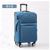 Multi-functional Oxford Cloth Luggage with Spinner Wheels and TSA Lock