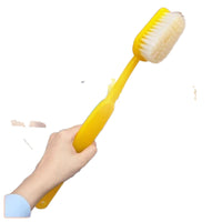Giant Toothbrush Shaped Long Handle Bath Body Brush for Back Exfoliation and Showering