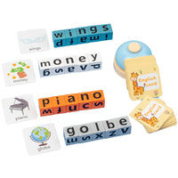 Kids' English Word Spelling Building Blocks Educational Toy